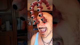 Iris Eye wheel halloween tik tok filter wait for me shorts funniestvideo scary [upl. by Eremehc]