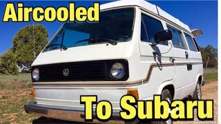 1983 Aircooled Vanagon Subaru JDM 25 Conversion Tour [upl. by Venus838]