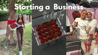 Vlog  Starting our own businessIt’s Off Tap 🍓 [upl. by Erdua75]