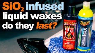 Wolfgang SiO2 Paint Sealant vs Meguiars Hybrid Ceramic Liquid Wax  The best liquid waxes [upl. by Reeta]