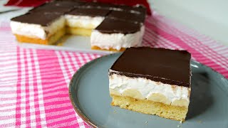 Невероятно Нежный Банановый Торт Bananenschnitte rezept [upl. by Hpesojnhoj]