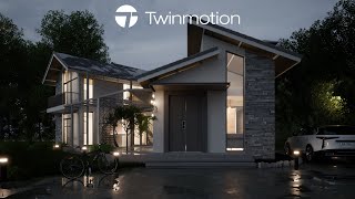 Twinmotion Exterior Workflow Archviz [upl. by Laverna]