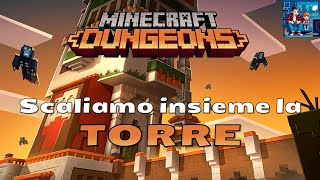 Minecraft Dungeons Filo e Fra scalano la torre [upl. by Daley620]