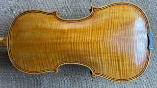 SOLD Old Handmade Maggini Violin 1215MWith HUGE WOODY Dark Tone [upl. by Adnaral]