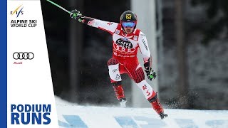 Marcel Hirscher  Mens Giant Slalom  Alta Badia  1st place  FIS Alpine [upl. by Katee]