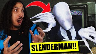 SLENDERMAN is Being Spotted EVERYWHERE and We Have to Find out out WHY HE CAME OUT OF THE TV [upl. by Irreg]