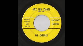 The Cheques  Stix And Stones Heatwave [upl. by Riti]