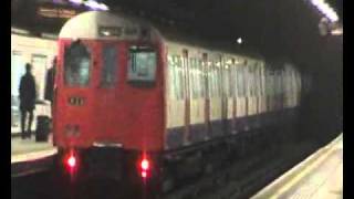 London Underground C69C77 Tube Stock Departing Euston Square 29th December 2010 [upl. by Evonne]