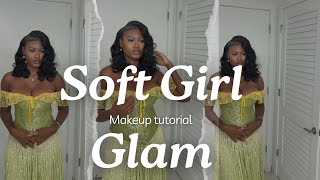 10 STEPS TO SOFT GIRL GLAM EFFORTLESS MAKEUP TUTORIAL [upl. by Enimrej]