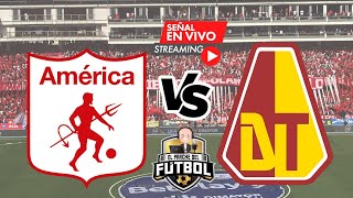 América 4 vs Tolima 2  Fecha 4 cuadrangulares  Liga Betplay II 2024 [upl. by Anned]