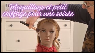 ASMR FR  maquillage et petit coiffage sur Lizzie chuchotement [upl. by Asilanom357]