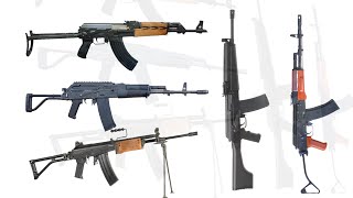 5 Most Powerful AK47 Variants In The World [upl. by Nailliw]