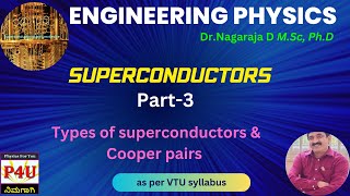 Types of Superconductor and Cooper pair formation VTU physics [upl. by Powe]