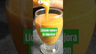 Licuado panza plana receta bajardepeso bajadepeso licuadosparabajardepeso licuado [upl. by Atteram698]