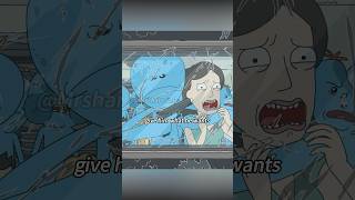 Mr Meeseeks finally exploded😫😤Rick and Morty shortsfeed shorts [upl. by Kessel]