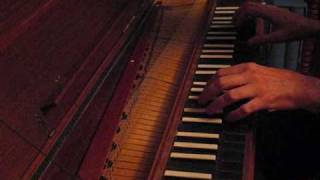 JS Bach Partita No 2 Sinfonia on replica Stein 1787 clavichord [upl. by Trebliw]