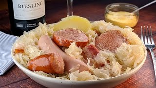 Le meilleur plat au chou  Recette Française  Choucroute garnie alsacienne [upl. by Giesecke]