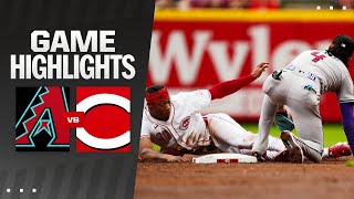 Dbacks vs Reds Game Highlights 5924  MLB Highlights [upl. by Einneg]