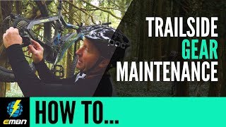 How To Index Your Gears On The Trailside  EBike Maintenance [upl. by Enenej781]