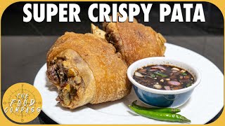 SUPER CRISPY PATA  THE SECRET OF COOKING SUPER CRISPY PATA [upl. by Bromleigh]