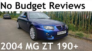 No Budget Reviews Revisited 2004 MG ZT 190  Lloyd Vehicle Consulting [upl. by Esilehs]