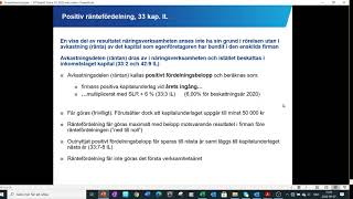 Enskild Firma Räntefördelning [upl. by Nerte151]