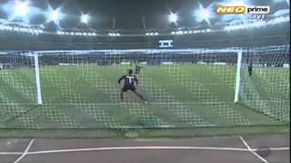 india vs cameroon nehru cup 2012 penalty shoot out [upl. by Atneuqal]