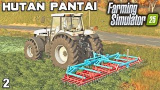 TAKING A LOOK AT THE NEW GPS FEATURES 25 Hutan Pantai FS25 Ep 2 [upl. by Anelhtac]