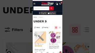 Best Cheapest Price Products Starting From ₹9 For Dropping Shipping And Reselling shorts deodap [upl. by Iredale]