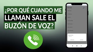 ¿Por qué cuando me llaman sale el BUZÓN DE VOZ o contestador directamente Cómo quitar buzón de voz [upl. by Hadihahs]