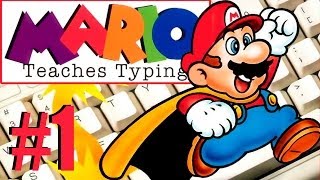 Mario Teaches Typing 1  Mario PC Master Race [upl. by Gnet]