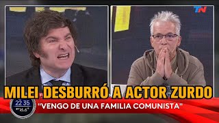 MILEI DESBURRÓ AL ZURDO DE GERARDO ROMANO  Javier Milei en A dos voces 2072022 [upl. by Barden708]