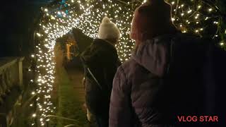 CHRISTMAS LIGHTS at Stockwood park discovery centre Stockwood Park Luton Beds on 171221 [upl. by Eceer404]