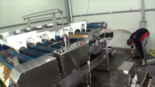 SRAML Apple processing belt press TP120 3000 kgh [upl. by Rochette]