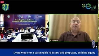 Living Wage for a Sustainable Pakistan Bridging Gaps Building Equity [upl. by Ylle]