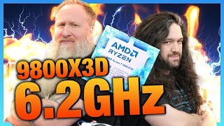 The AMD 9800X3D is an Insane Overclocker  Liquid Nitrogen OC Recap [upl. by Otilia790]