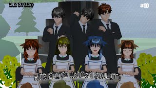 KZ STORY 10 PART 1 SAKURA SCHOOL SIMULATOR DRAMA [upl. by Asilanom]