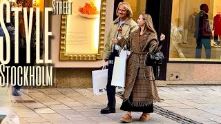 Stockholm Street Fashion 2024  Scandinavian Street Style  Autumn Winter Fashion Trends 20242025 [upl. by Attah]