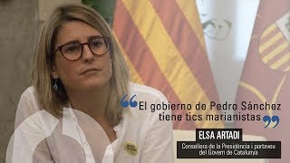 Elsa Artadi quotEl gobierno de Pedro Sánchez tiene tics marianistasquot [upl. by Lohcin507]