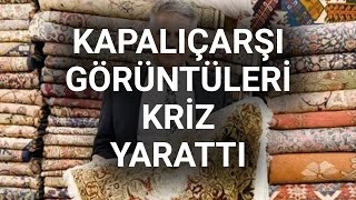 NTV Görevimiz Tehlikenin Kapalıçarşı görüntüleri kriz yarattı O halıcı NTVye konuştu [upl. by Cattima618]