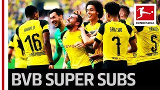 Dortmunds Dramatic 7Goal Thriller  Super Subs Alcacer amp Götze Save BVB Again [upl. by Allix]