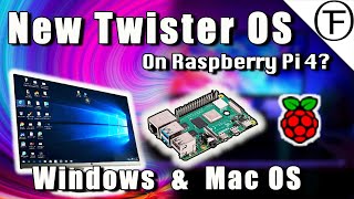 New Twister OS 199 on the Raspberry Pi 4  Pi 400 [upl. by Odab]