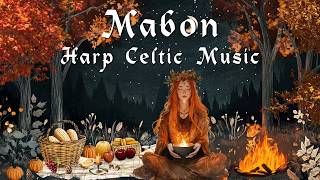 Mabon 🍂🍎 Harp Celtic Music 432 Hz  Enchanting Witchcraft Music  🌙 Magical Fantasy Witchy Music [upl. by Steinman317]