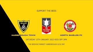 Match Highlights Harborough Town Vs North Shields FC [upl. by Skvorak]