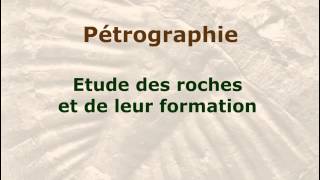 MOOC Géologie PM2  La Pétrographie [upl. by Froma]