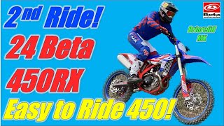 2024 Beta 450RX Secondf Ride at Briarcliff MX [upl. by Negris739]