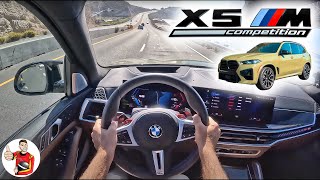 The 2024 BMW X5 M Comp is a Practical Powerhouse POV Drive Review [upl. by Emily]