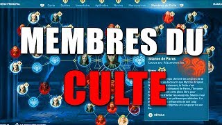 ASSASSINS CREED ODYSSEY  EMPLACEMENTS DE TOUS LES MEMBRES DU CULTES  Le Culte Démasqué [upl. by Lindberg147]