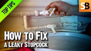 How to Fix a Leaky Stopcock amp Stop Dripping Water [upl. by Kolosick316]