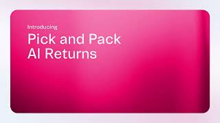 VTEX Vision Spring 24 Pick and Pack AI Returns [upl. by Assiar]